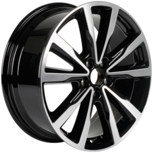 Disk iz lahke zlitine 18" 5 x 2 kraki, črn